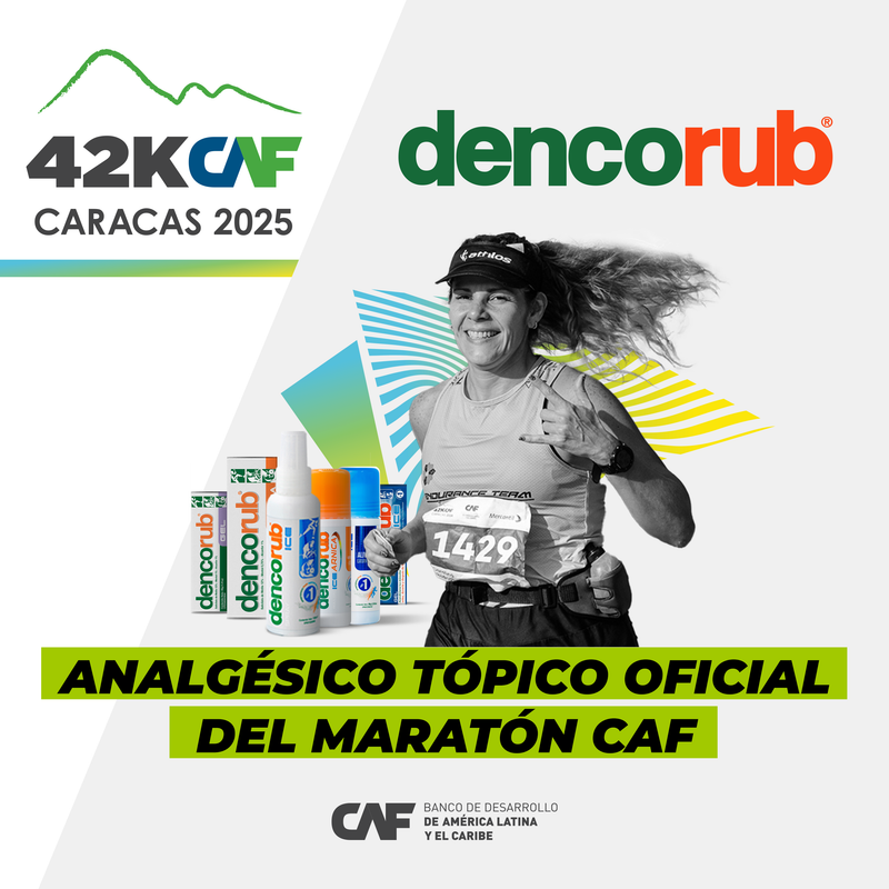 ¡Dencorub, Impulso y Alivio en Cada Kilómetro del Maratón CAF 2025!