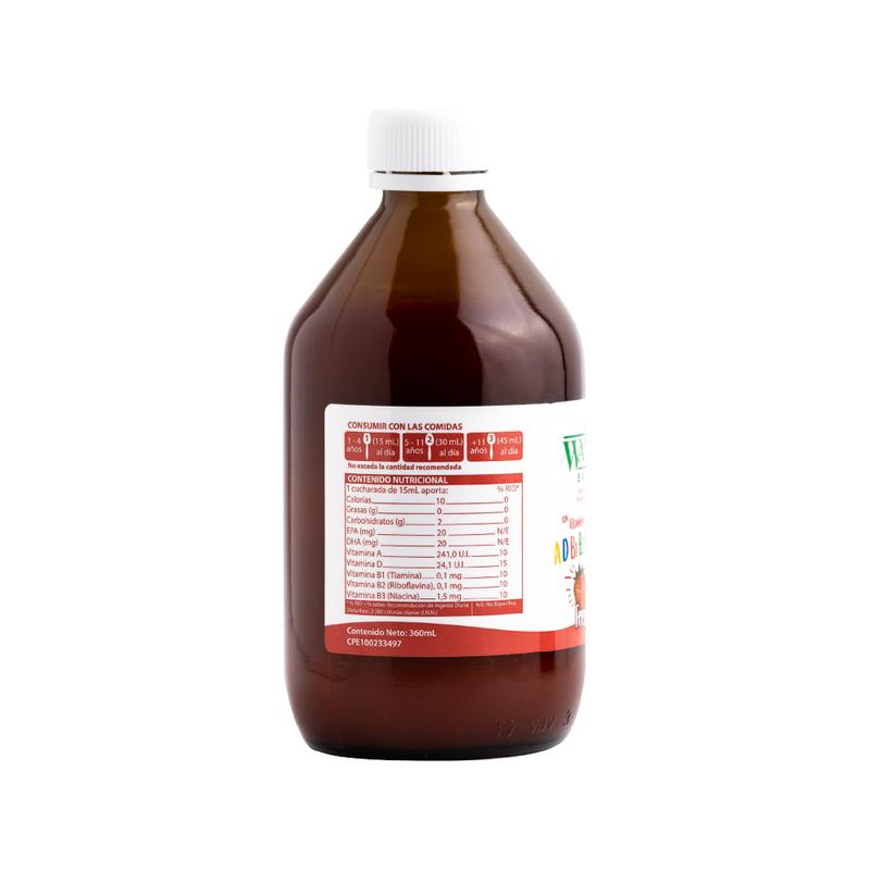 Wampole Emulsión Fresa 360ml <br>(Caja de 6 unidades)