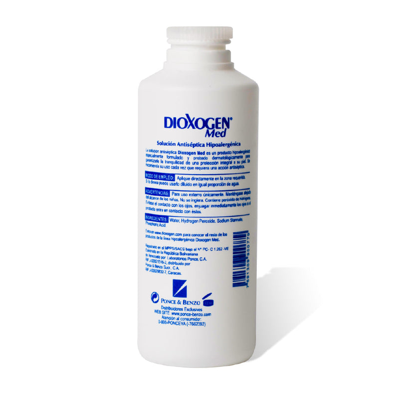 Dioxogen Med Solución Antiséptica 230ml <br>(Caja de 24 unidades)