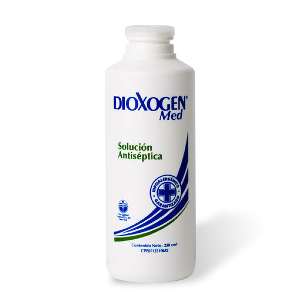 Dioxogen Med Solución Antiséptica 230ml <br>(Caja de 24 unidades)