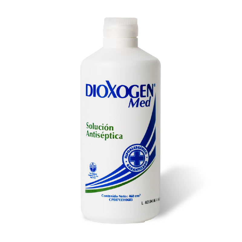 Dioxogen Med Solución Antiséptica 460ml <br>(Caja de 12 unidades)