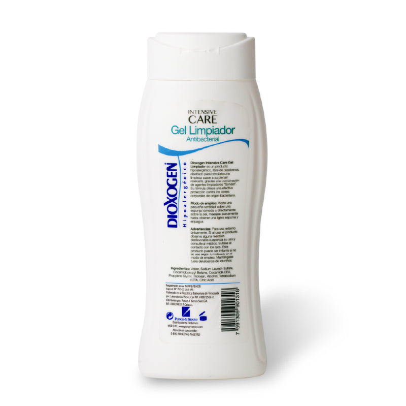 Dioxogen Gel de Ducha Intensive Care 280ml<br>(Caja de 12 unidades)