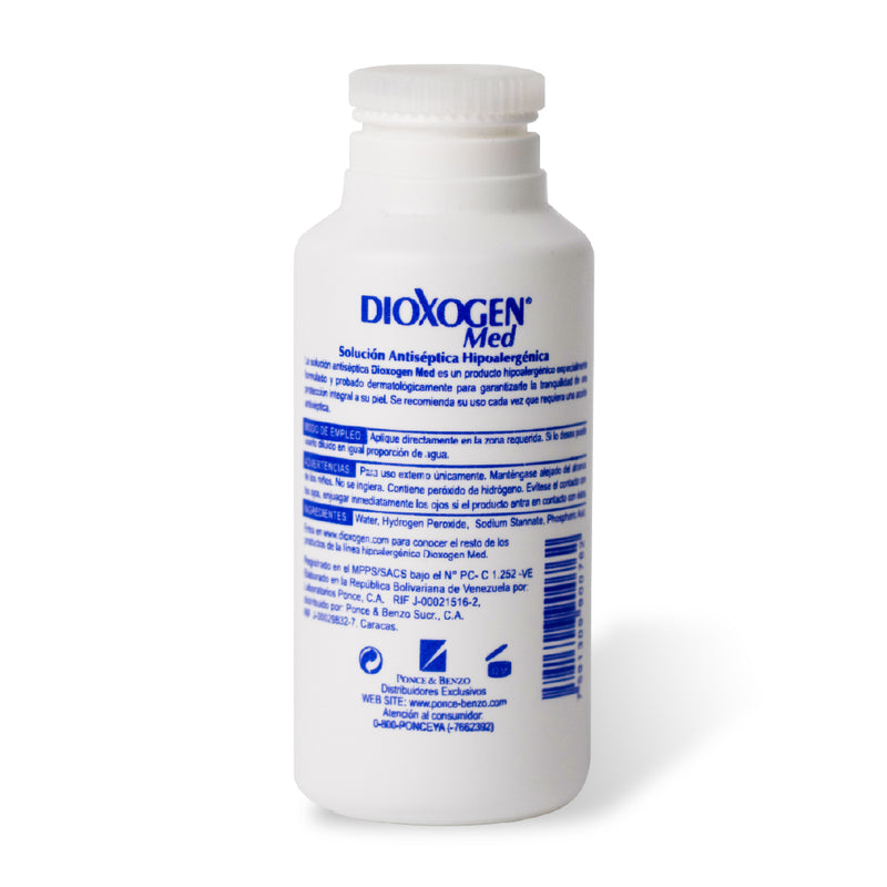 Dioxogen Med Solución Antiséptica 115ml <br>(Caja de 24 unidades)
