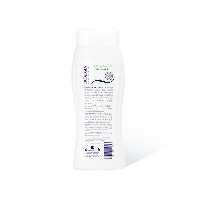 Dioxogen Intensive Care Shower Gel 280ml<br> (Box of 12 units)