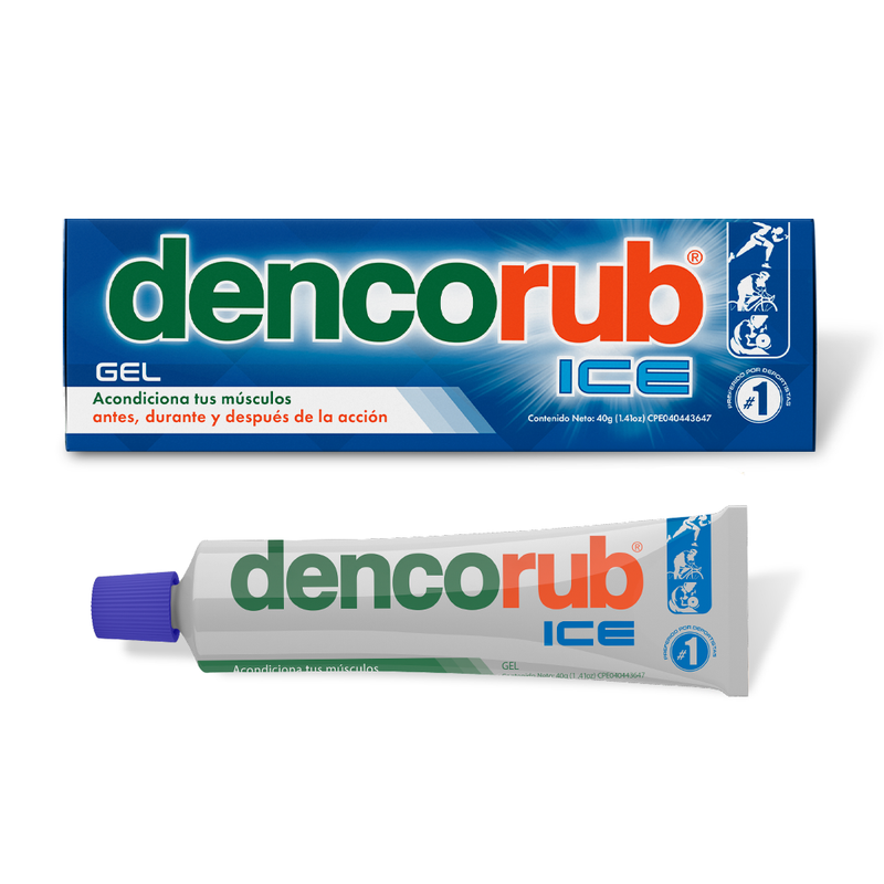 Dencorub Ice Tubo 40g <br> (Caja de 24 unidades)