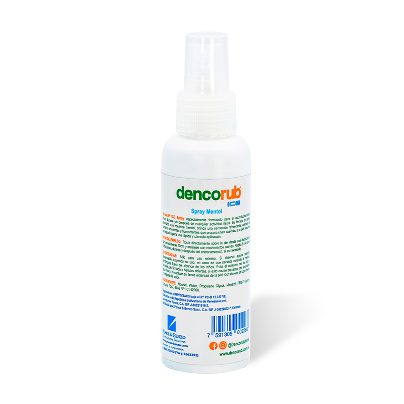 Dencorub Ice Spray 120g <br> (Caja de 12 unidades)